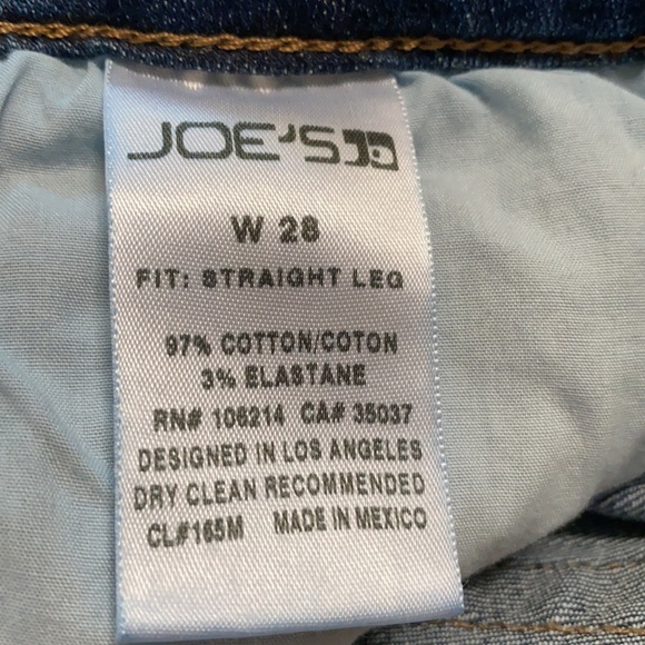 Joe’s Jeans. Honey Straight Leg. Size 28. New with tags. - Picture 5 of 9